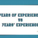 Years of Experience vs. Years Experience