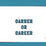 Carrer or Career (1)